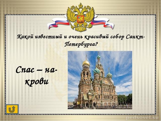 Интерактивная игра "Своя игра "Санкт-Петербург"