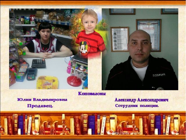 Презентация на тему: "Профессия мамы и папы".