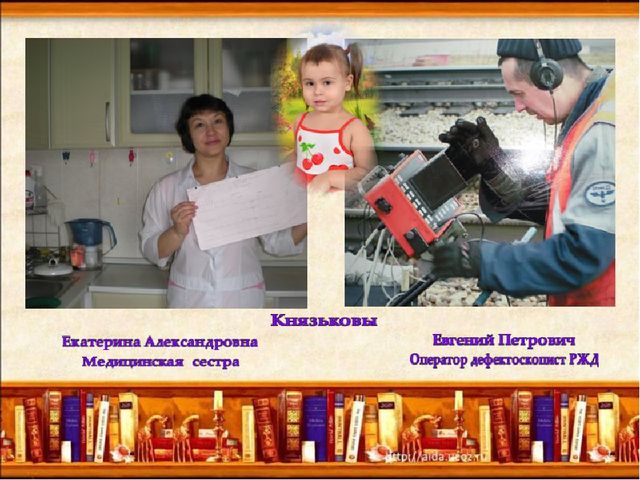 Презентация на тему: "Профессия мамы и папы".