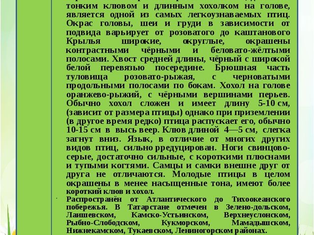 Приложение "Красная книга Татарстана"