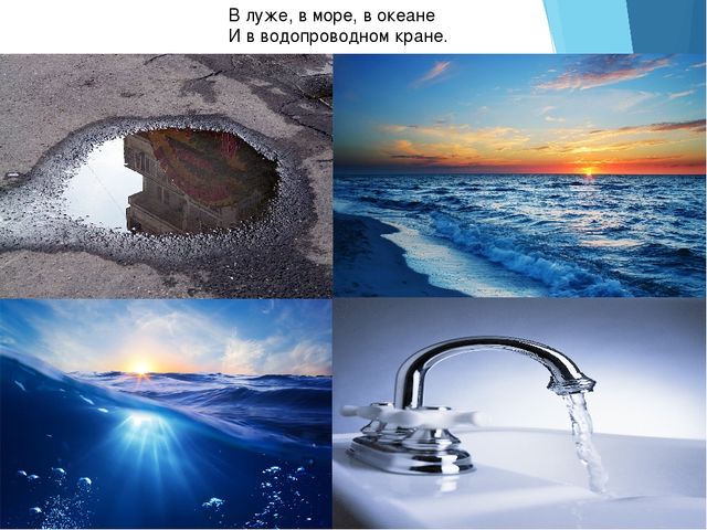 Презентация "Роль воды в жизни человека"