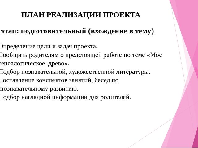Исследовательско-творческий проект «Мое генеалогическое древо»