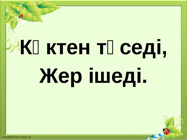 Презентация на тему "экологиялық марафон"