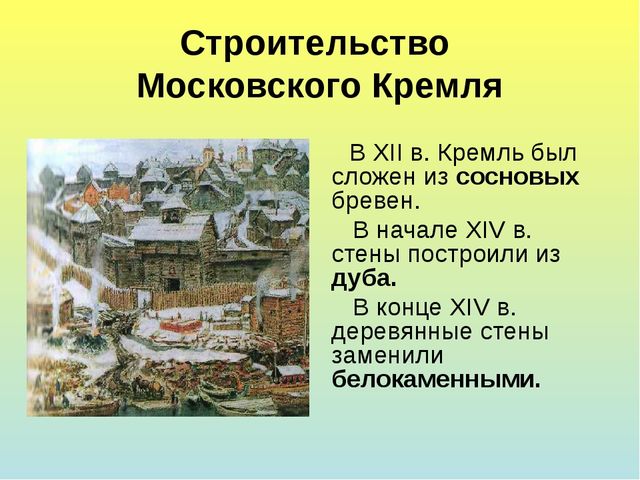 Презентация для детей дошкольного возраста на тему "Моя Москва"