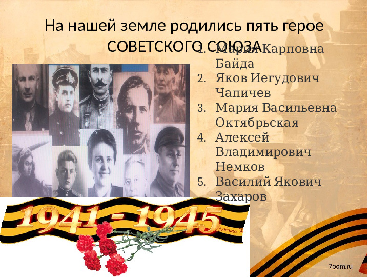 Презентация на тему "Я помню..." (9 мая)