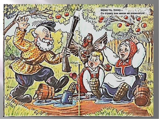 Презентация к сказке "У страха глаза велики"
