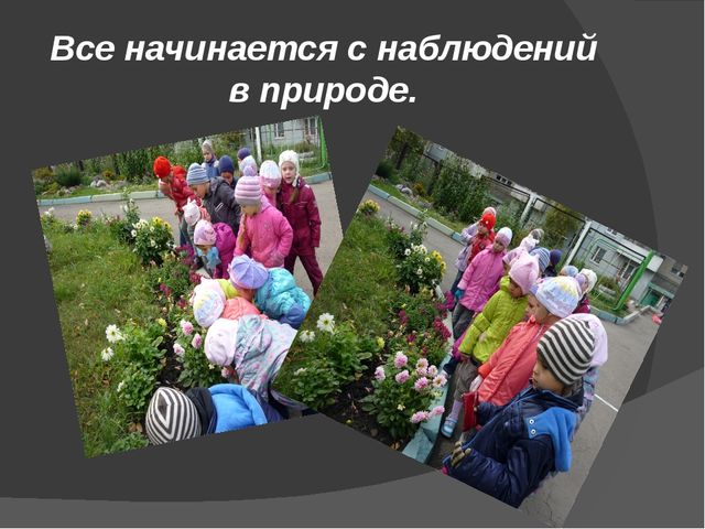 Презентация: Детское экспериментирование с природными материалами