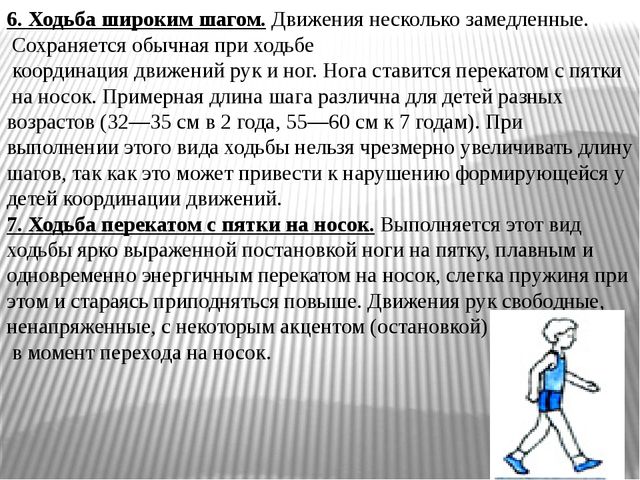 Презентация на тему: "Ходьба"