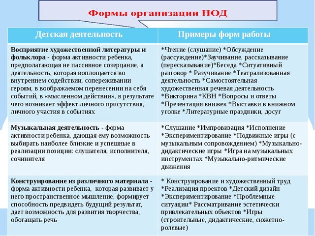 Презентация "Организация совместной деятельности взрослого и ребенка. Непрерывная непосредственно образовательная деятельность в ДОО в соответствии с ФГОС ДО"