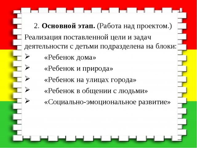Проект по формированию основ безопасности жизнедеятельности у детей дошкольного возраста 5 - 7 лет «Берегись бед, пока их нет»
