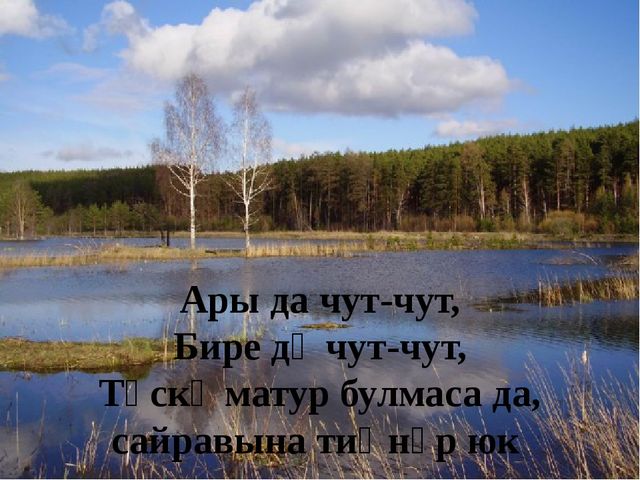 Презентация по обучению детей родному языку "Весеняя головоломка"