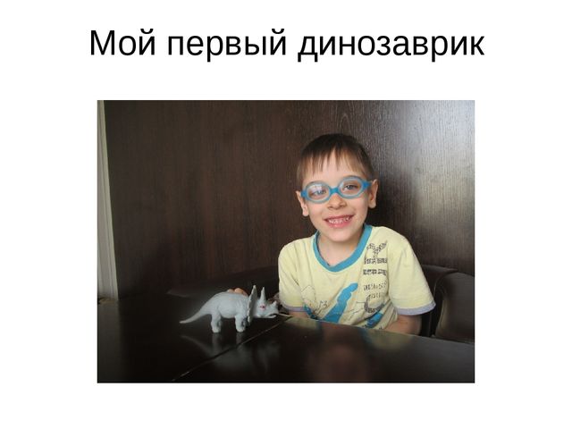 Презентация проекта "В мире динозавров"