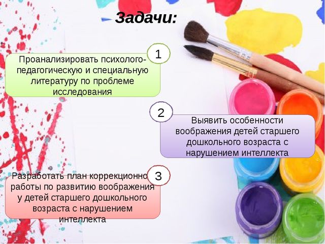 РАЗВИТИЕ ВООБРАЖЕНИЯ ДЕТЕЙ СТАРШЕГО ДОШКОЛЬНОГО ВОЗРАСТА С НАРУШЕНИЕМ ИНТЕЛЛЕКТА ПОСРЕДСТВОМ НЕТРАДИЦИОННЫХ ТЕХНИК РИСОВАНИЯ