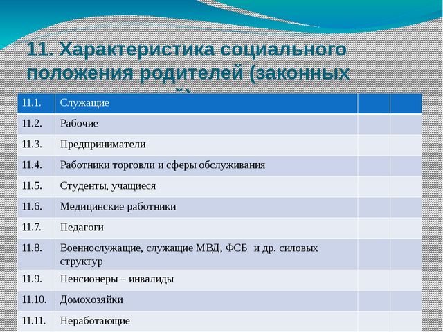 Презентация "База данных детей ДОУ. Социальные паспорта"