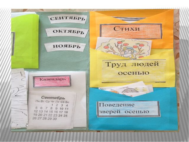 Лепбук. тематическая папка на тему Осень.