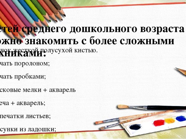 Презентация на тему "Нетрадиционные техники рисования"