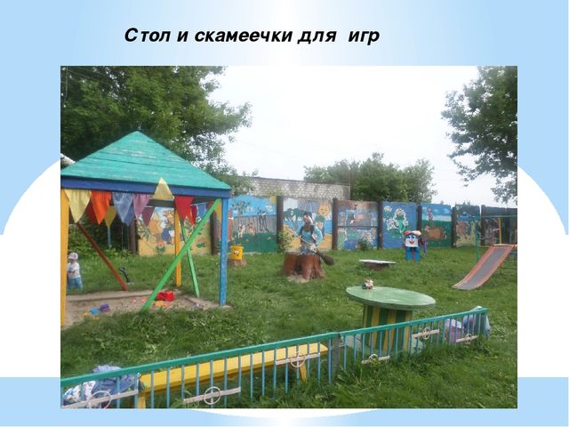 Проект на тему "Игровые площадки".