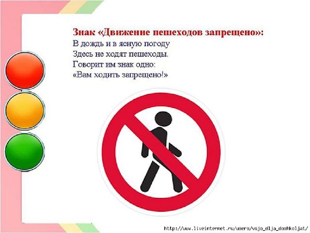 Презентация "Школа дорожных знаков"