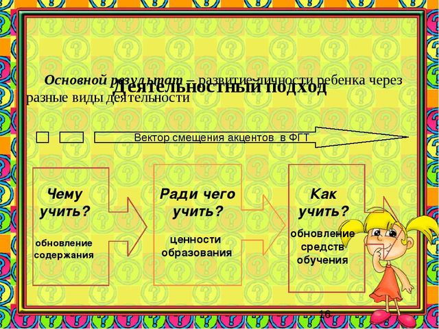 Презентация "Реализация системно-деятельностного подхода в ДОУ "