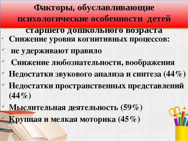 Презентация "Основные проблемы подготовки детей к школе в рамках реализации ФГОС ДО"
