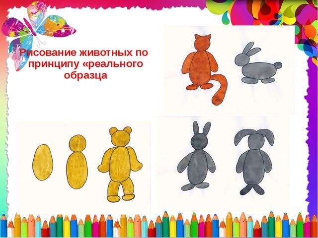 Презентация по ИЗО на тему: "Методика обучения детей рисования животных в разных возрастных группах"