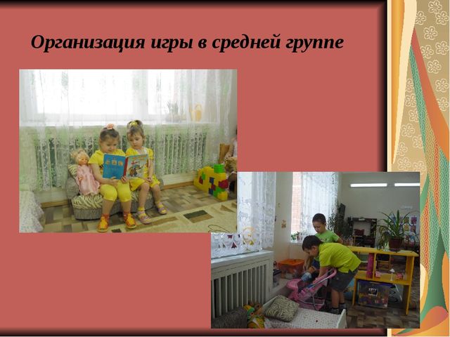 «Организация сюжетно – ролевой игры с детьми дошкольного возраста в условиях ДОУ»