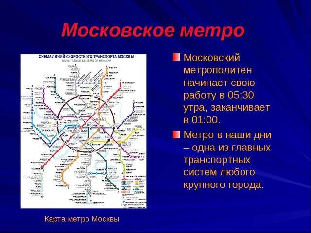 Презентация на тему "Моя Москва"