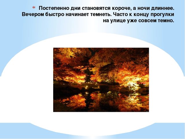 Презентация "Осень" для дошкольников
