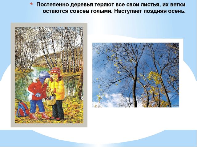 Презентация "Осень" для дошкольников