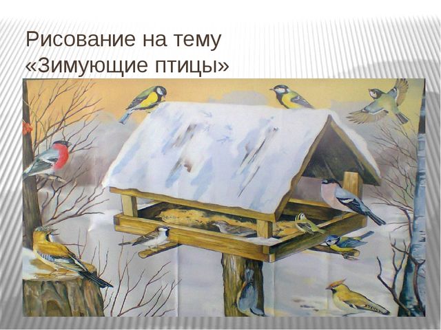 Презентация по окружающему миру Зимующие птицы