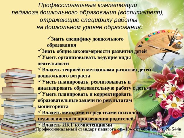 Презентация из опыта работы "Профессиональные качества педагога"