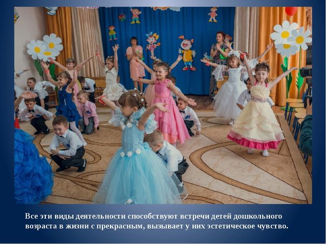 Презентация на тему "Реализация задач эстетического воспитания в музыкальной деятельности детей дошкольного возраста"