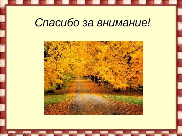 Презентация на тему: "Золотая осень"