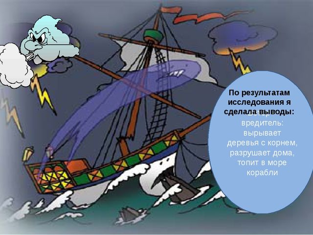 Детский исследовательский проект "Ветер, ветер, ветерок"