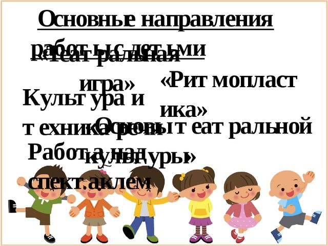 Презентация на тему "Театр в детском саду"