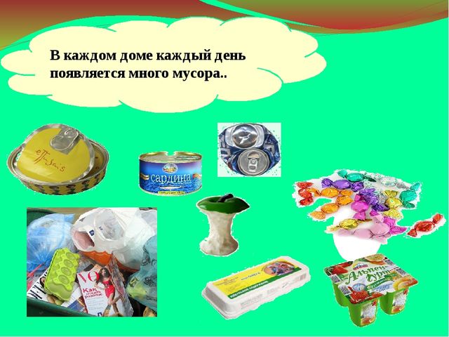 Презентация на тему "Откуда берется и куда девается мусор"