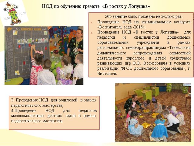 Презентация педагогического проекта "Развивающие игры Вячеслава Воскобовича"
