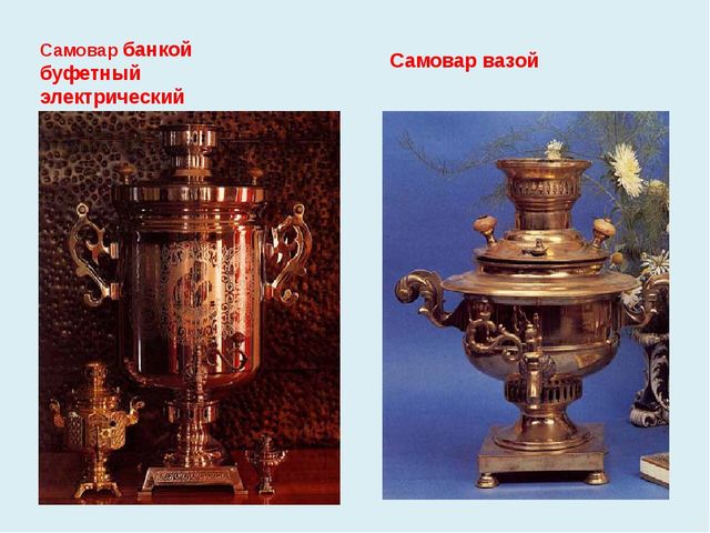 Презентация к проекту В гости к самовару