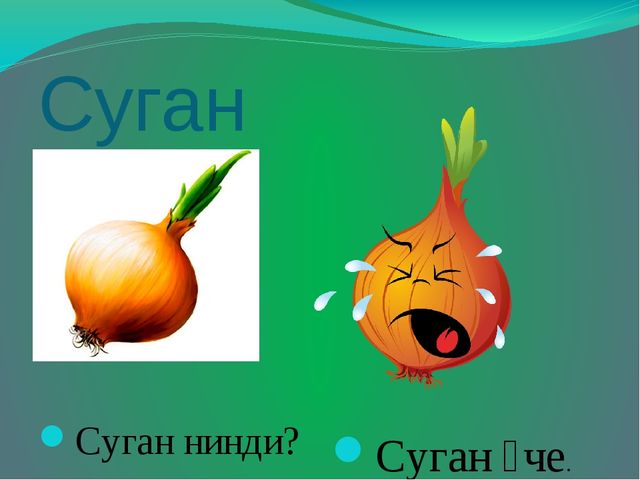 Презентация на тему "Яшелчәләр"