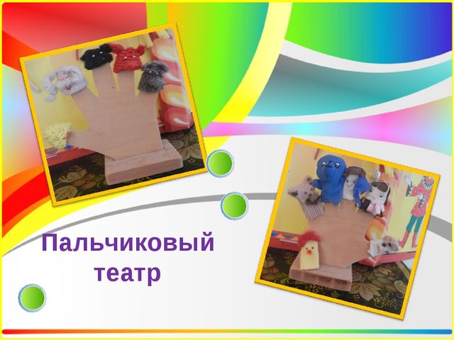 Презентация проектной деятельности в старшей группе "Театр и Мы".