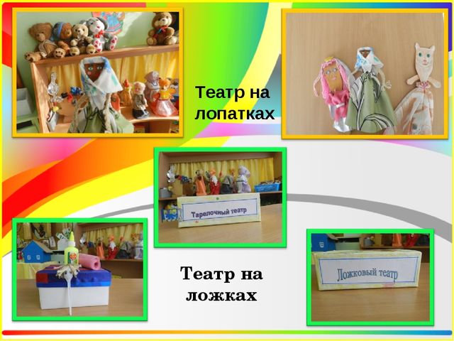 Презентация проектной деятельности в старшей группе "Театр и Мы".