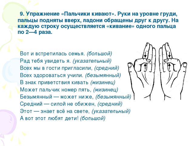 Презентация "Пальчиковая гимнастика для дошкольников"