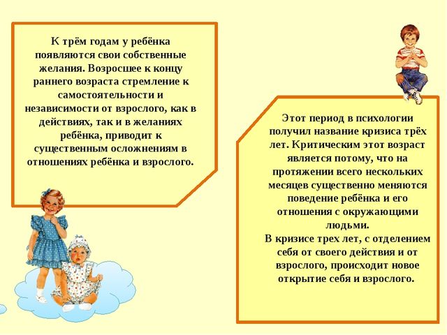 Презентация "Кризис трех лет"