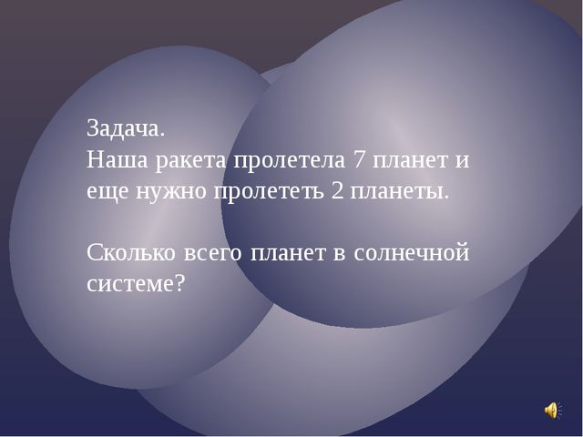 Конспект ООД на тему: "Путешествие в математическую галактику"