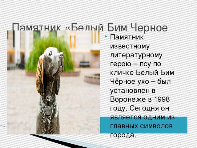 Презентация по окружающему миру на тему "Необычные места Воронежа и Воронежской области"