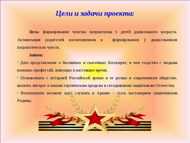 Название для патриотического проекта