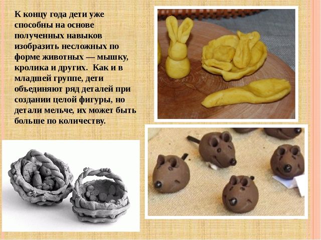 Презентация "Лепка глиной с детьми дошкольного возраста