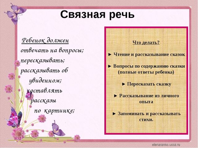 Советы логопеда родителям будущих первоклассников