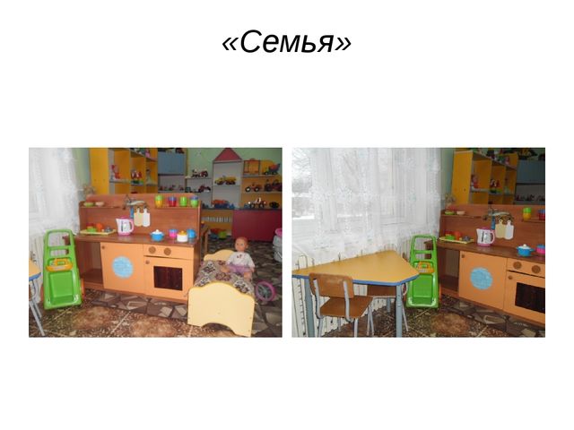 ПРЕДМЕТНО-ПРОСТРАНСТВЕННАЯ СРЕДА В НАШЕЙ ГРУППЕ.
