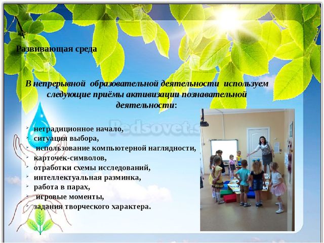 Развитие исследовательской деятельности в условиях реализации ФГОС дошкольного и начального образования. Презентация "